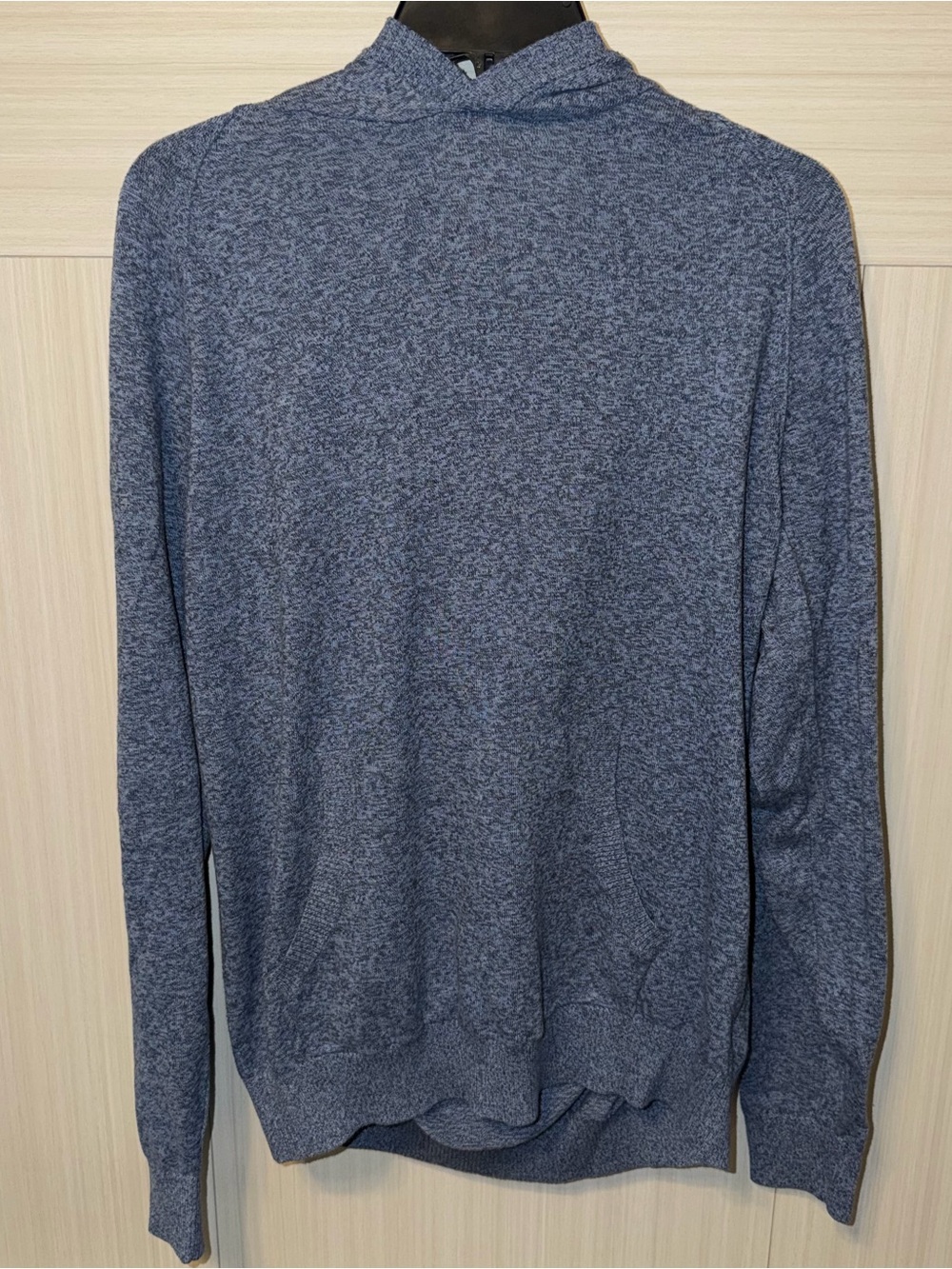 Old Navy Men's Heathered Navy Crewneck Sweater Hoodie